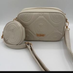 VALENTINO ORLANDI BONE CROSSBODY BAG WITH WALLET